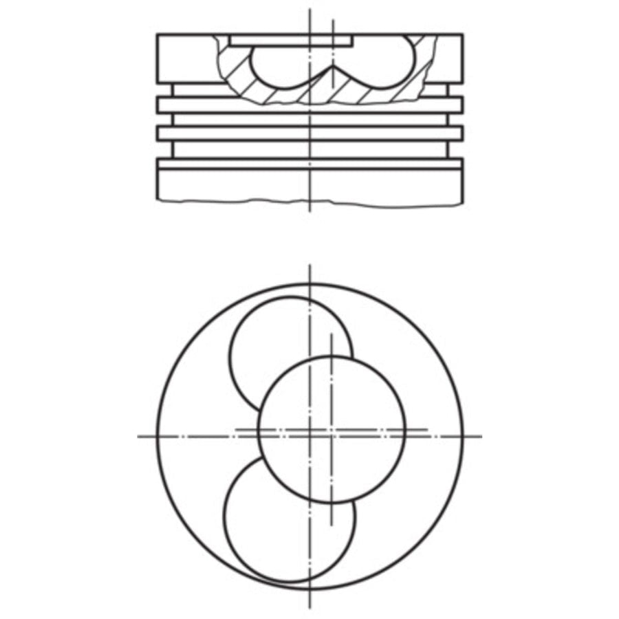 Engine MAHLE Piston 0304100