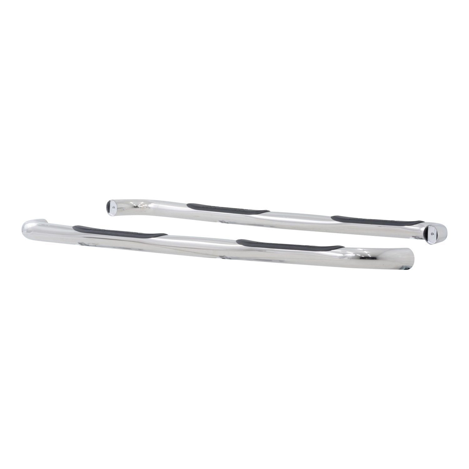 204052-2 ARIES Round Nerf Bars (3 Inch Polished Stainless Steel)