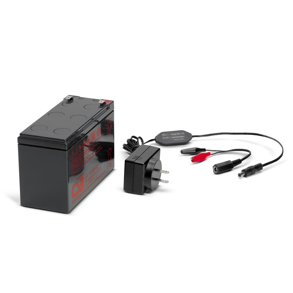 Humminbird 9AH BK 770030-1 9 Amp Hour Battery Kit, Portable Configuration, Black, Small