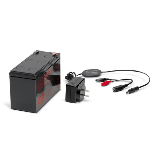 Humminbird 9AH BK 770030-1 9 Amp Hour Battery Kit, Portable Configuration, Black, Small