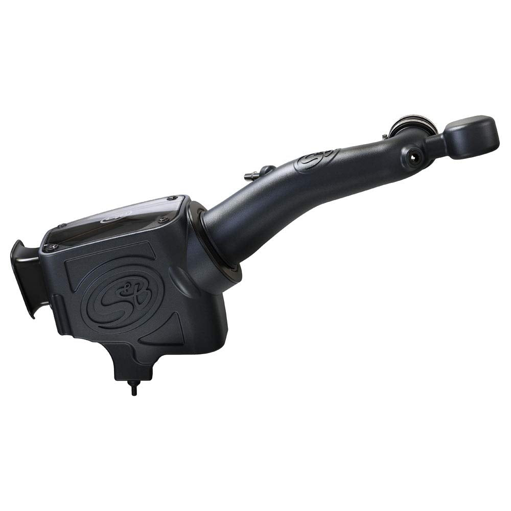 Cold Air Intake S&B Filters 75-5121D For 2018-2020 Jeep Wrangler JL/Gladiator 3.6L (Dry Extendable Filter)