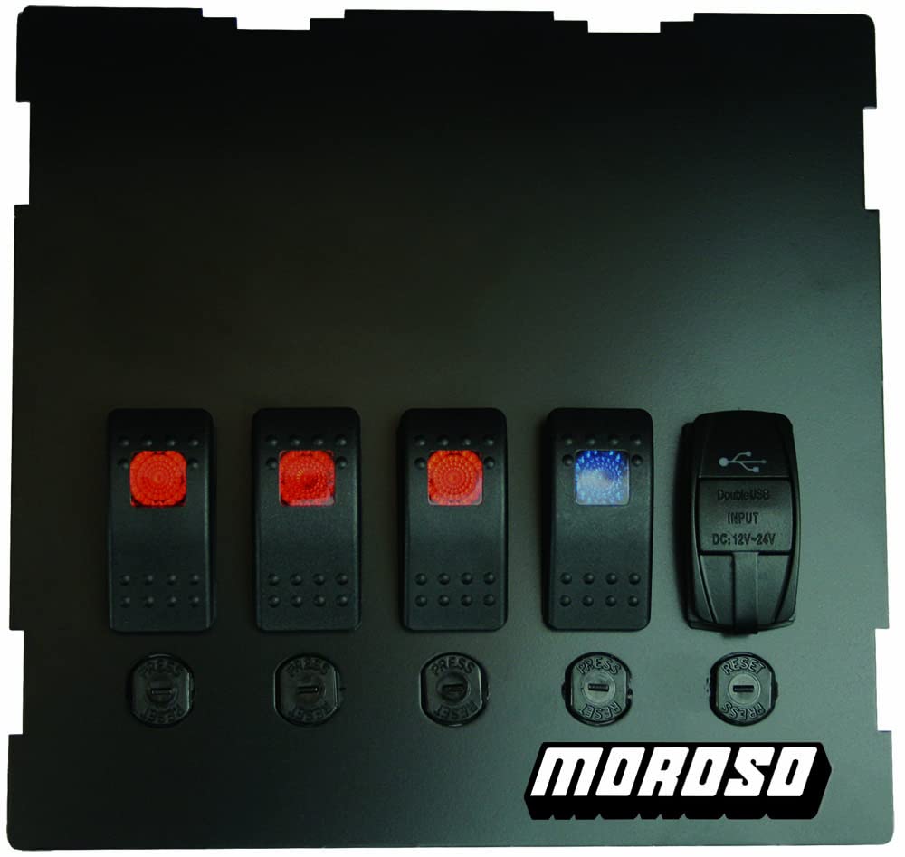 Dash Blockoff Plate Moroso 74317, Fits Mazda Miata NB 99-04