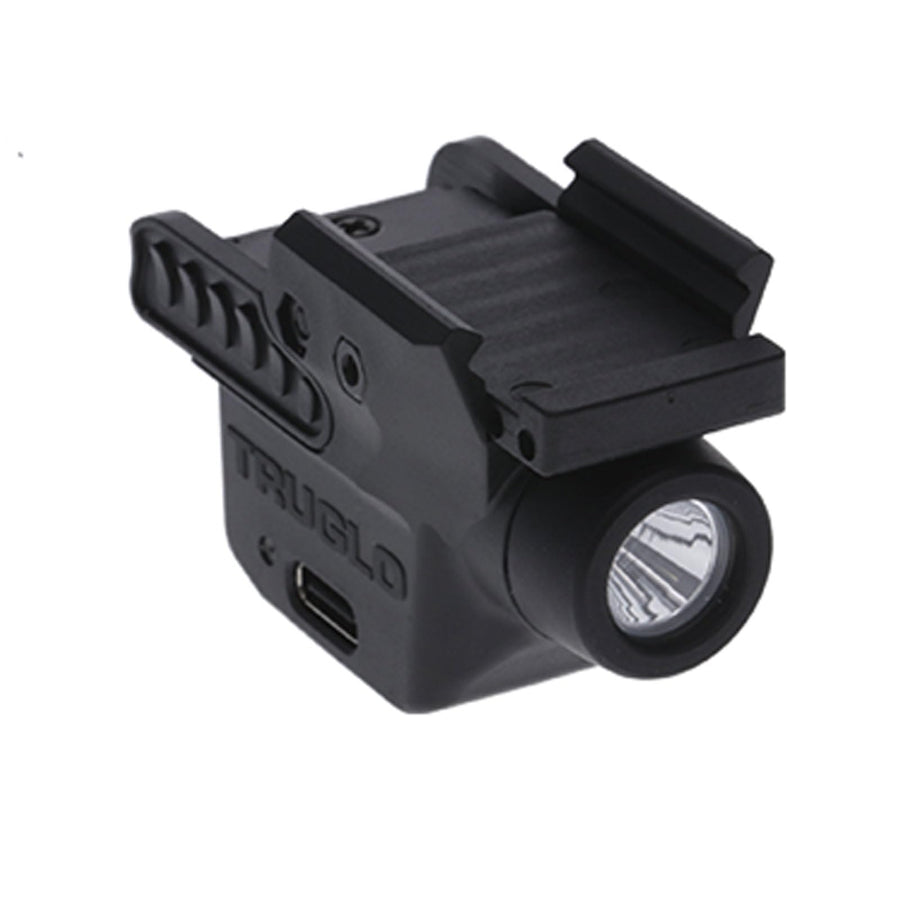 Compact TruGlo Sight Line 100 Lumen Durable Lightweight Rechargeable Tactical Handgun Light, White