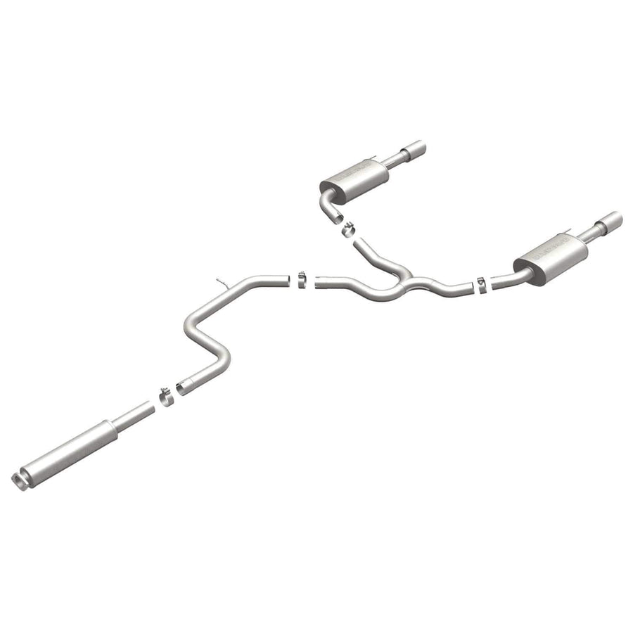 Large MagnaFlow Stainless Steel Performance Exhaust System Kit