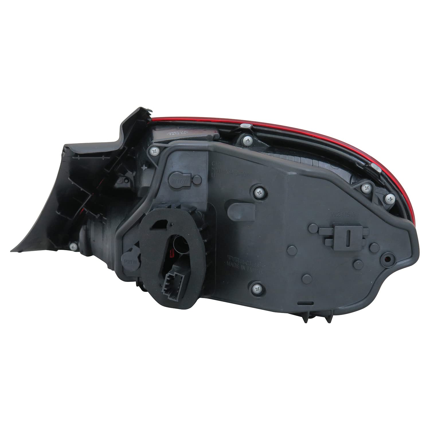 Left TYC Tail Light Assembly Compatible with 2012-2016 Volkswagen Beetle