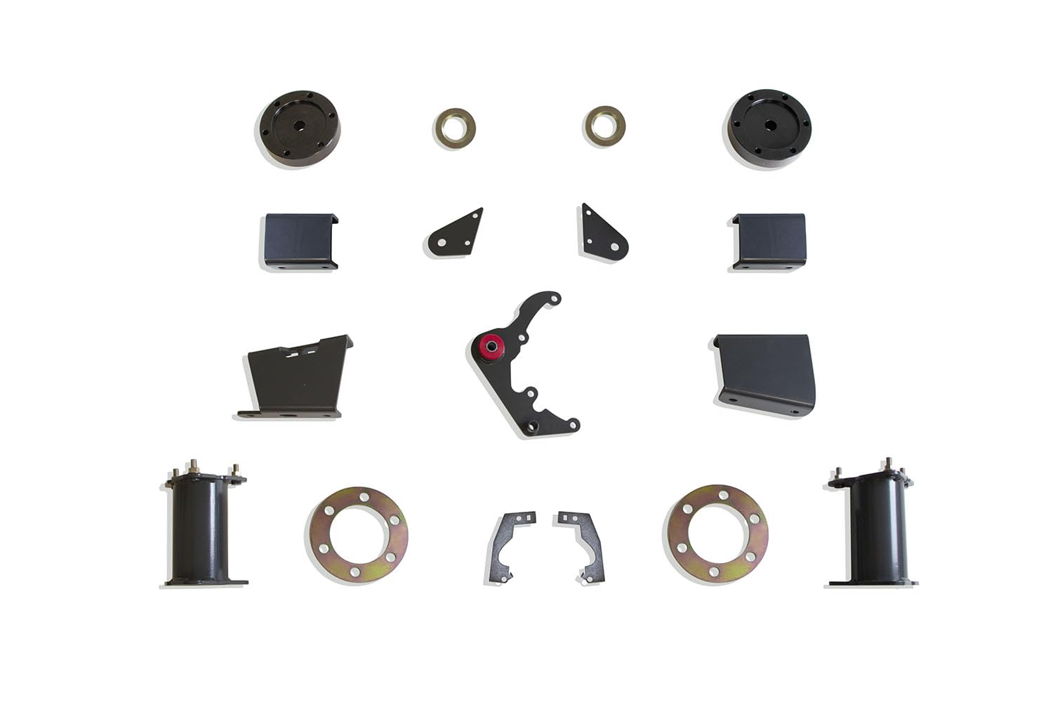 Part# 941370-5 MAX TRAC SUSPENSION'S is A Box KIT (Box 3) Including DIFF Drop Brackets, SWAY BAR Brackets, STRUT SPACERS, AXLE SPACERS, Brake LINE Brackets, & Hardware