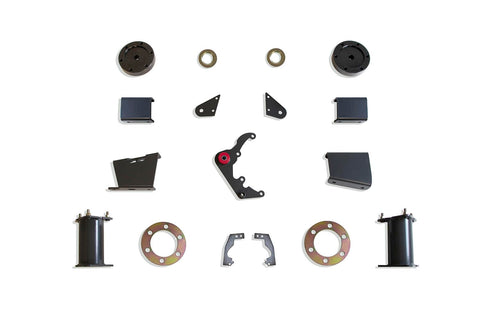 Part# 941370-5 MAX TRAC SUSPENSION'S is A Box KIT (Box 3) Including DIFF Drop Brackets, SWAY BAR Brackets, STRUT SPACERS, AXLE SPACERS, Brake LINE Brackets, & Hardware
