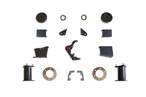 Part# 941370-5 MAX TRAC SUSPENSION'S is A Box KIT (Box 3) Including DIFF Drop Brackets, SWAY BAR Brackets, STRUT SPACERS, AXLE SPACERS, Brake LINE Brackets, & Hardware