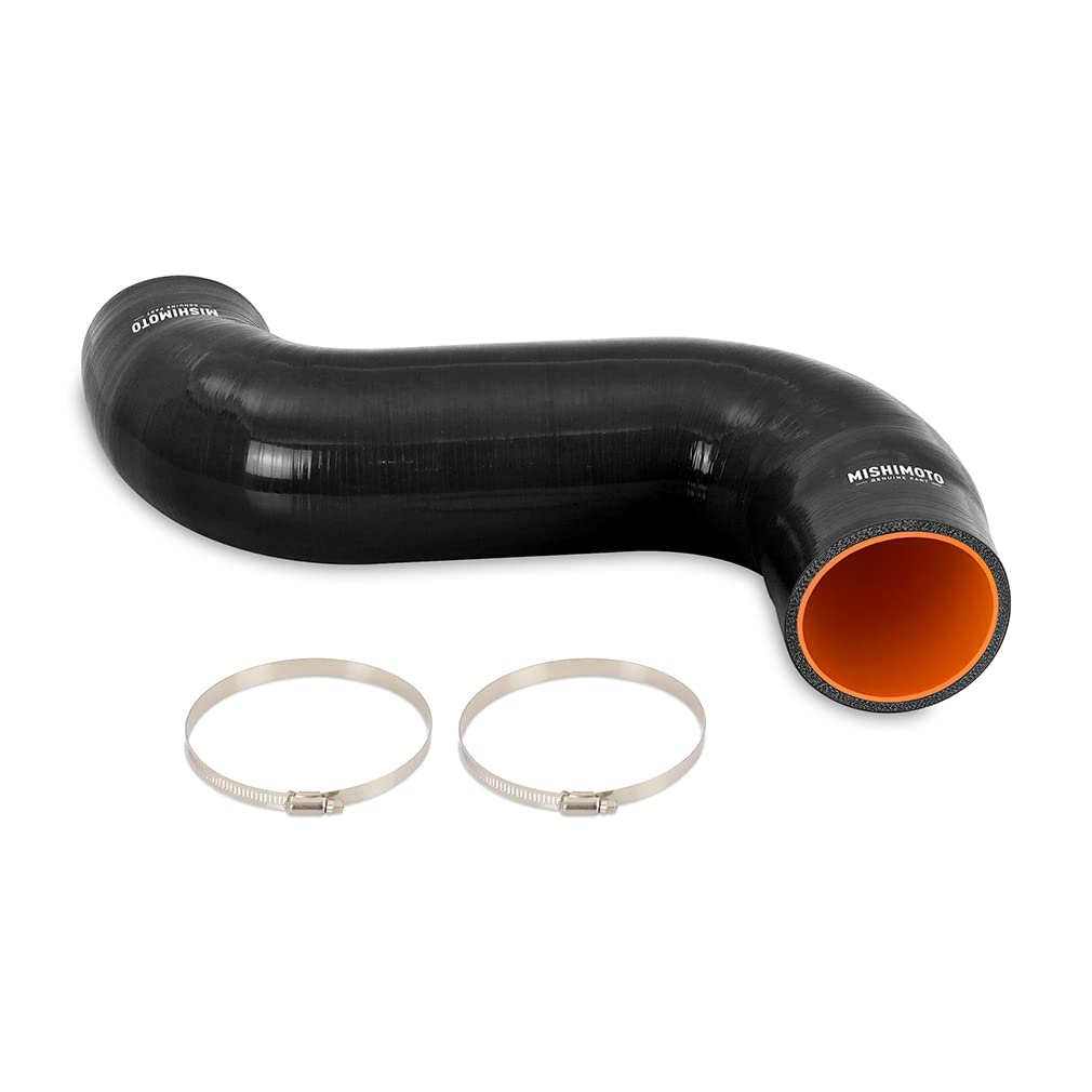 Mishimoto Intake Hose Silicone, Compatible with 2003-2007 Dodge Ram 5.9L Cummins, Black