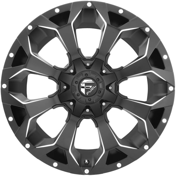 Black Fuel Offroad D546 ASSAULT Wheel with Painted (18 x 9. inches /5 x 139 mm, 1 mm Offset)