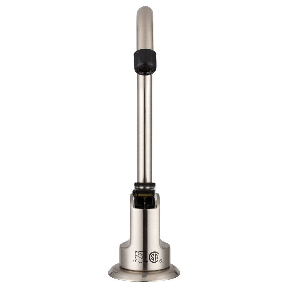Dura Faucet RV Drinking Faucet DF-DF350-SN - 6-inch Tall (Brushed Satin Nickel)
