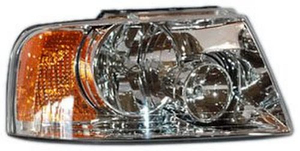 Right Headlight Assembly TYC Compatible with 2003-2006 Ford Expedition