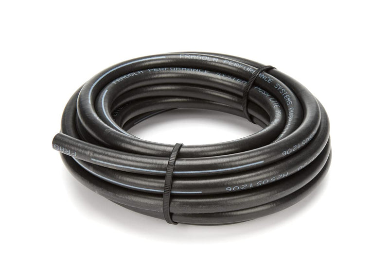 20ft Fragola #4 Hi-Temp Push-Lite Hose - Black