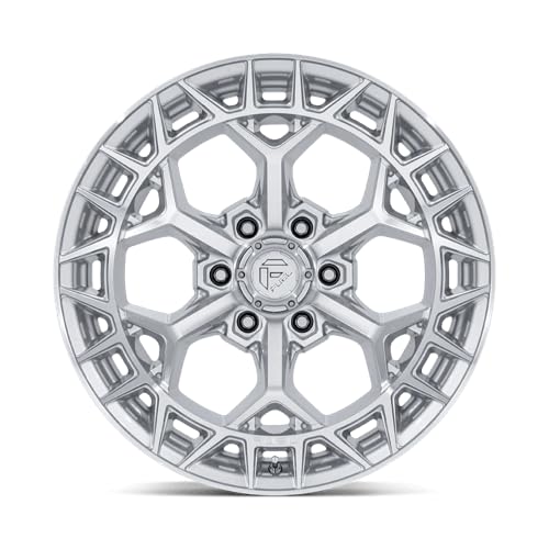 FUEL OFF-ROAD 20X10 FC873 CHARGER 5X5.0 4.79-18mm GLOSS SILVER W/MACHINED FACE - FC873SD20105018N