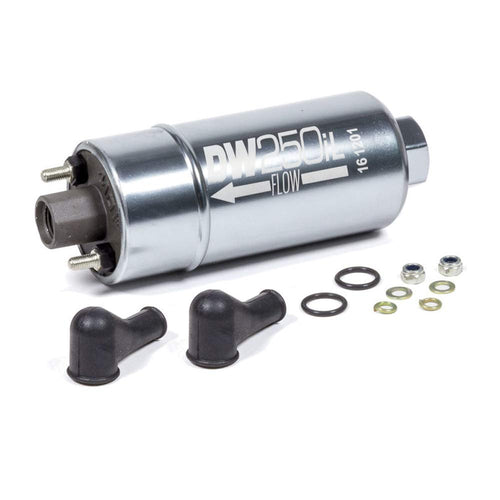 9-250 DeatschWerks in-Line External Fuel Pump (250lph), 1 Pack
