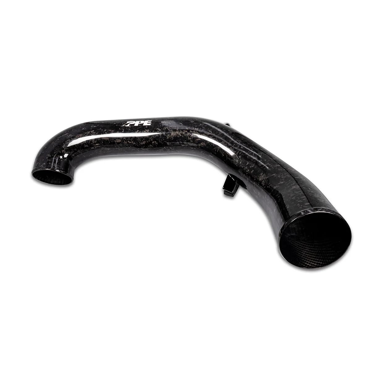 PPE Zilla Carbon Fiber Twill Weaved Intake Tube Compatible with 2020-2024 GM 1500 3.0L Diesel Engines Silverado Sierra 115020360