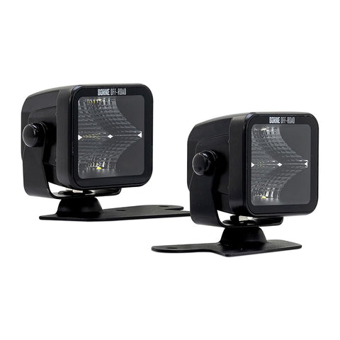 Ford Bronco Borne Off-Road Ditch Light Set (2) 3X3 Flood Upfit