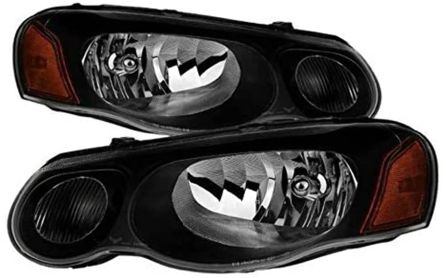 Chrysler Headlight Xtune HD-JH-CHRSE04-4D-AM-BK