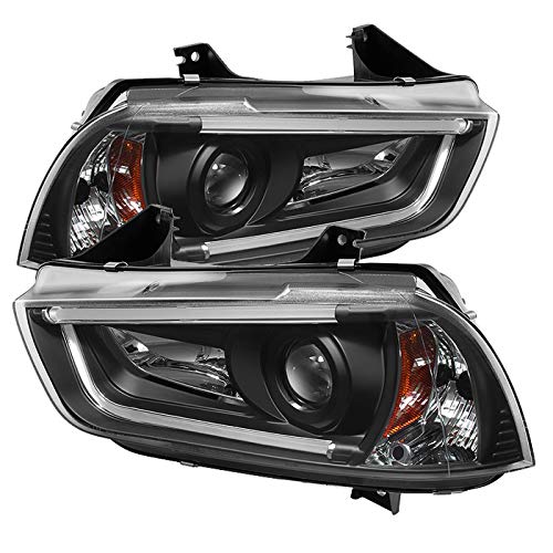 Auto Spyder 5074188 Projector Style Headlights Black/Clear