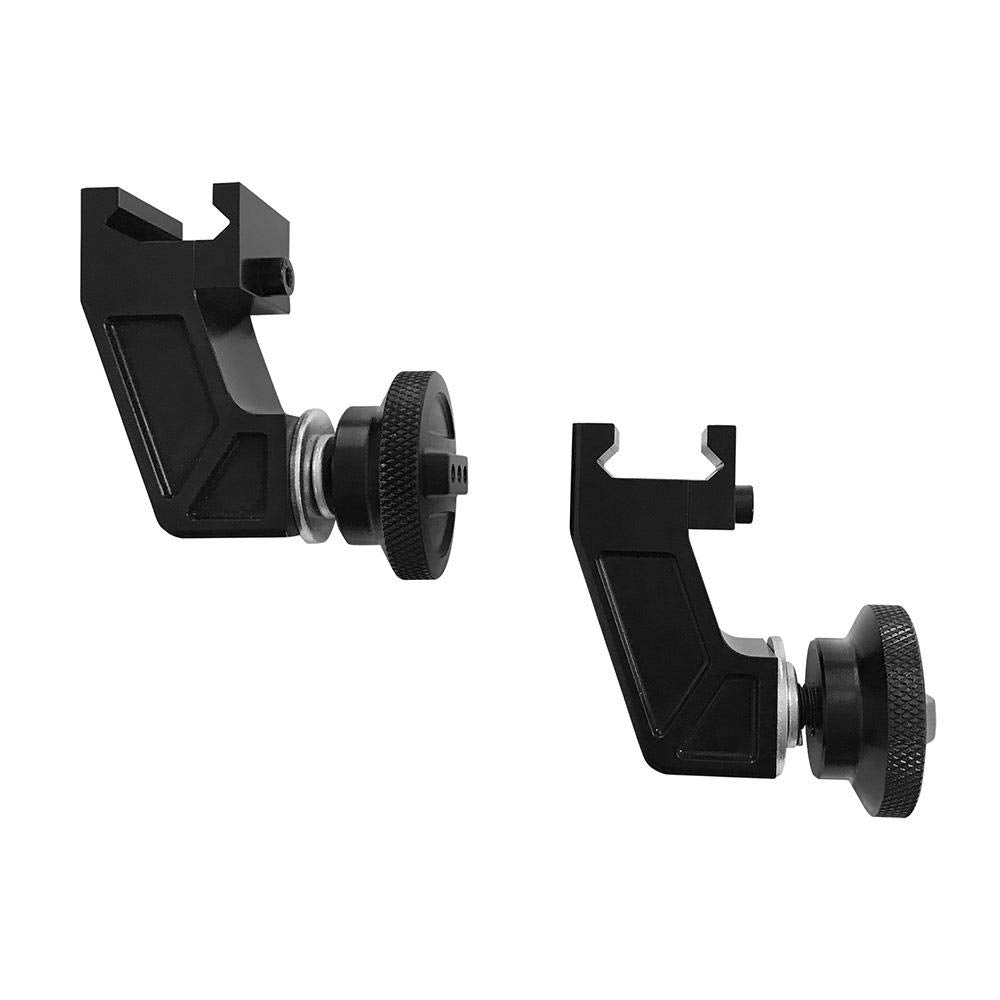 D-JP-190056-JK | DV8 Offroad | Black Finish | Aluminum Construction | Complete Kit | PIC Rail System Accessory | Jack Mount