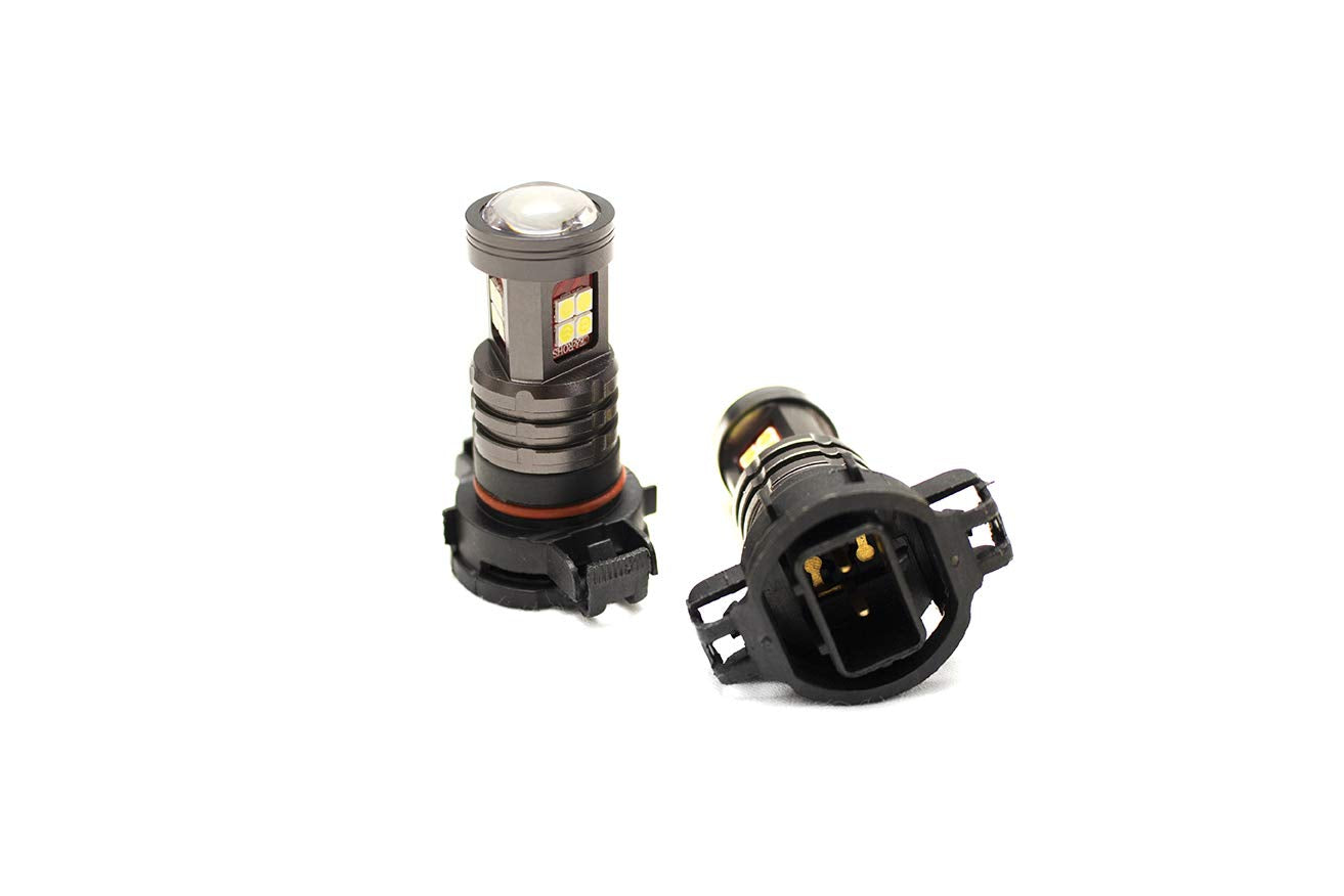 Terminator Series Race Sport Lighting RSTBPSX24W-W WHITE PSX24W Base LED High Power Replacement Bulbs