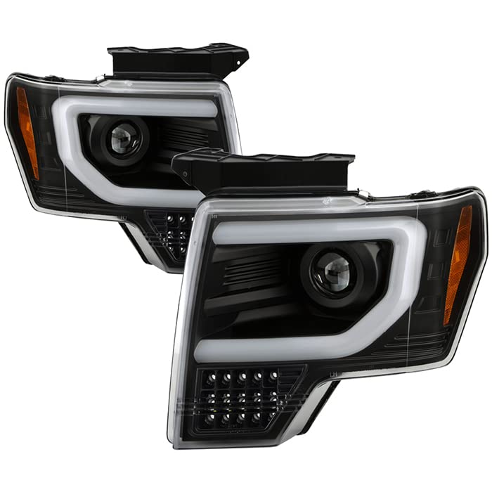 Projector Headlight Spyder Apex (PRO-YD-FF15009AP-SEQ-BK)