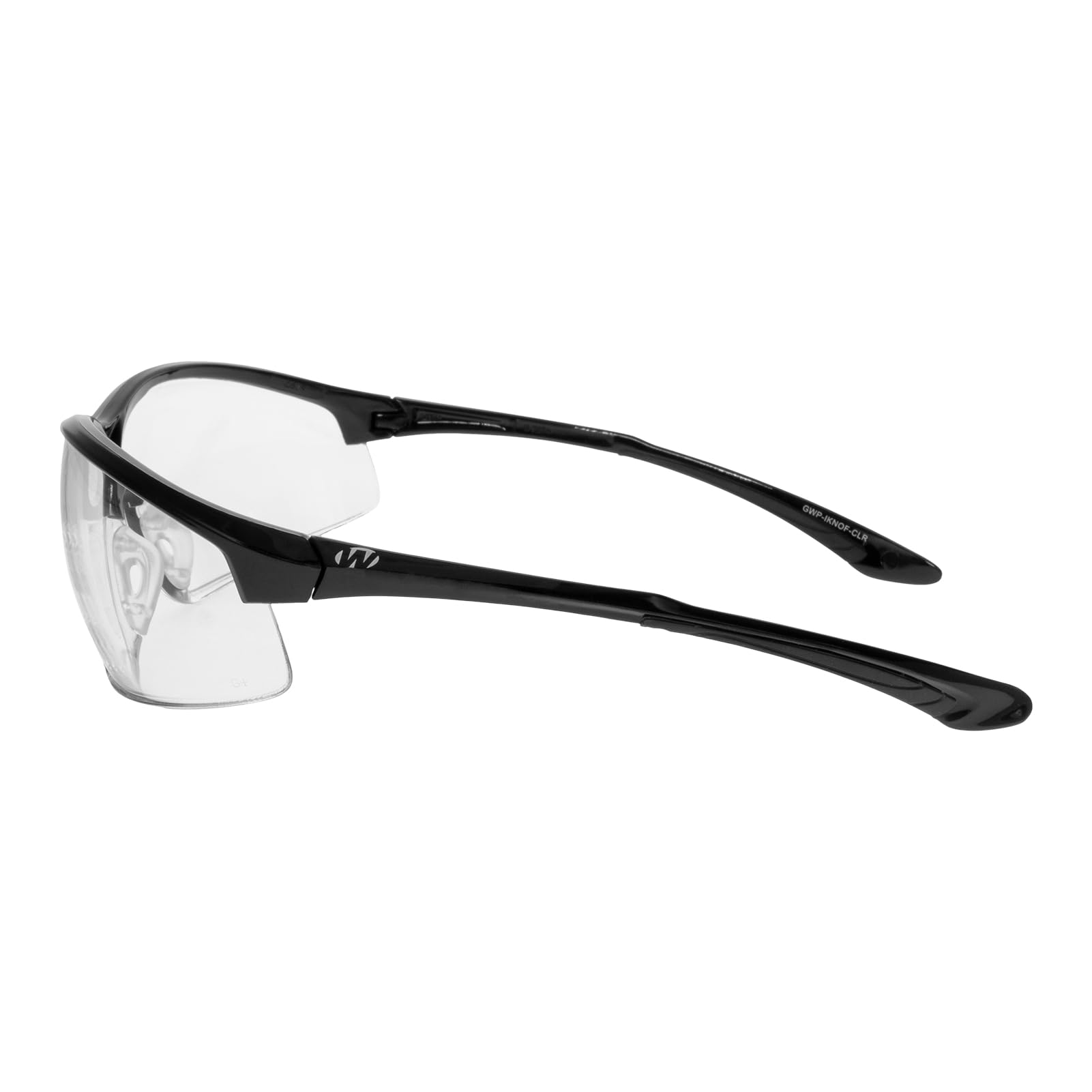 Tanker Walker's Open Frame Shooting Glasses Clear w/CASE