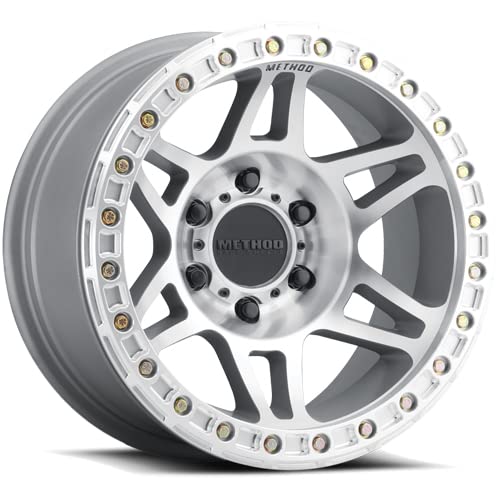 Machined Method Race Wheels 106 Beadlock Clear Coat (17 x 9. inches /8 x 6 mm, -44 mm Offset)
