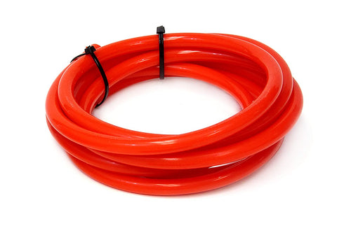 HPS Red HTSVH95-REDx5 5' Length High Temperature Silicone Vacuum Tubing Hose (40 psi Maxium Pressure, 3/8" ID)
