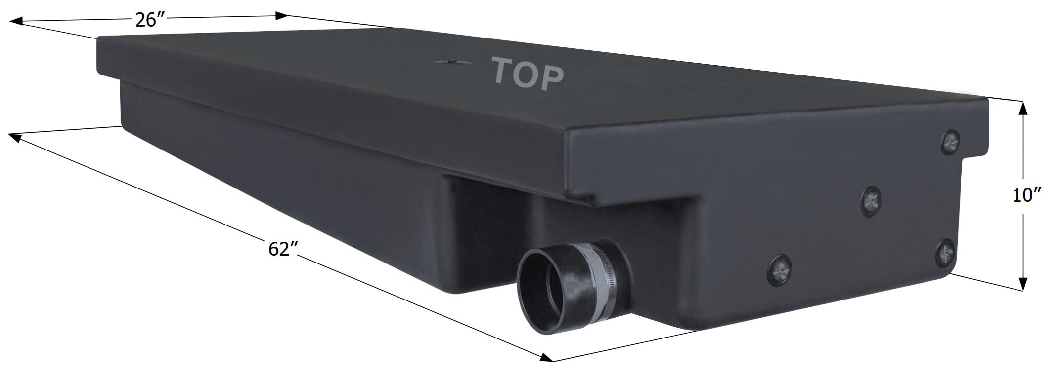 Icon Holding Tank 14620 H4211-62" x 26" x 10", 50 Gallon (2056433)
