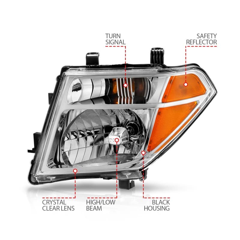111463 Anzo, Usa Projector Headlamps Fits Nissan Pathfinder
