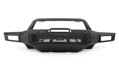 Offroad DV8 Spec Series Winch Front Bumper for 2022-2024 Ford Bronco Raptor | Two 1-inch D-Ring Mounts | One 20-inch LED Light Bar Mount | Bull Bar | Mounts four 3-inch Pod Lights on Wings