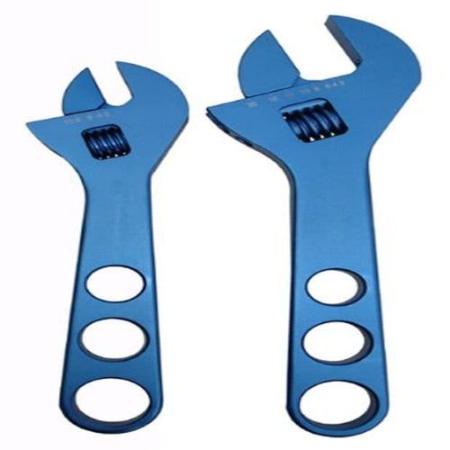 PROFORM 3-8 AN/10-20 an Anodized Aluminum Adjustable Wrench - Pair 67729
