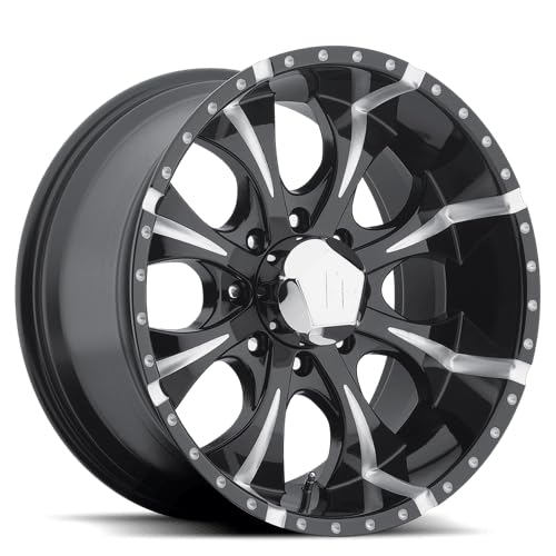 Helo HE791 6X5.5 17X9 G-BLK MILL 18MM - HE7917960918