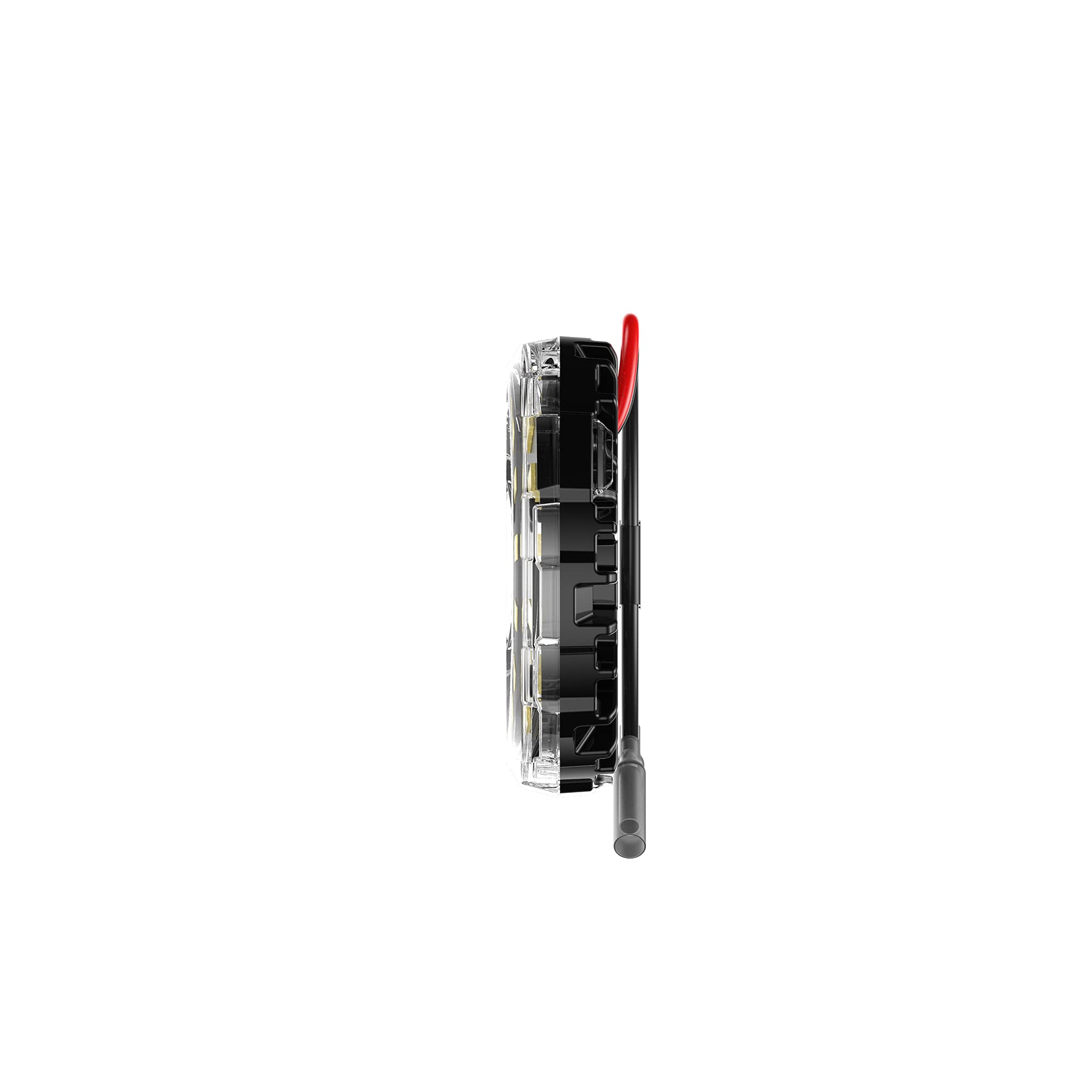 KC V2 Cyclone LED - Single Light - Clear Lens - 5W Flood Beam