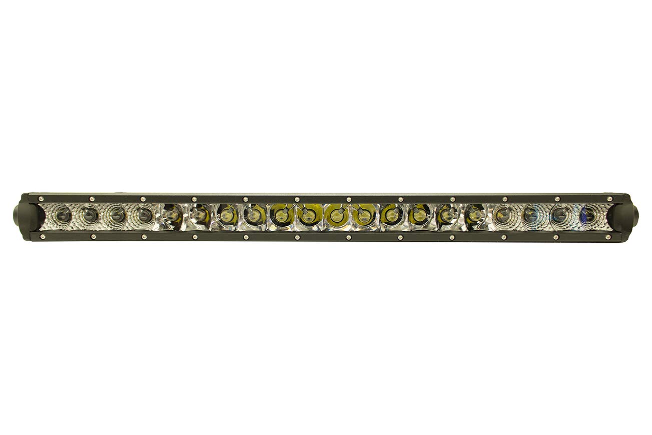 RACESPORT LT RSUS100W Race Sport Lighting 21.5 in ECO-SLIM Series LED Light Bar - Single Row 100 Watts CREE Diode Combo Beam