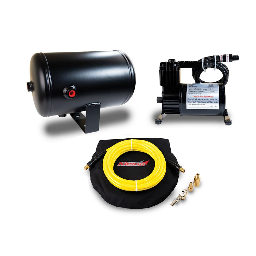1-Gallon Tank Kleinn Air Horns Complete Air System 6270