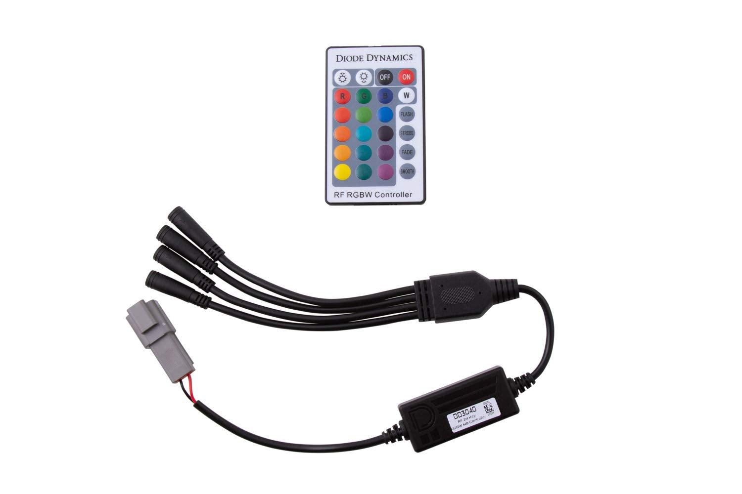 RGBW Diode Dynamics 24-Key M8 RF Controller (DD3040)
