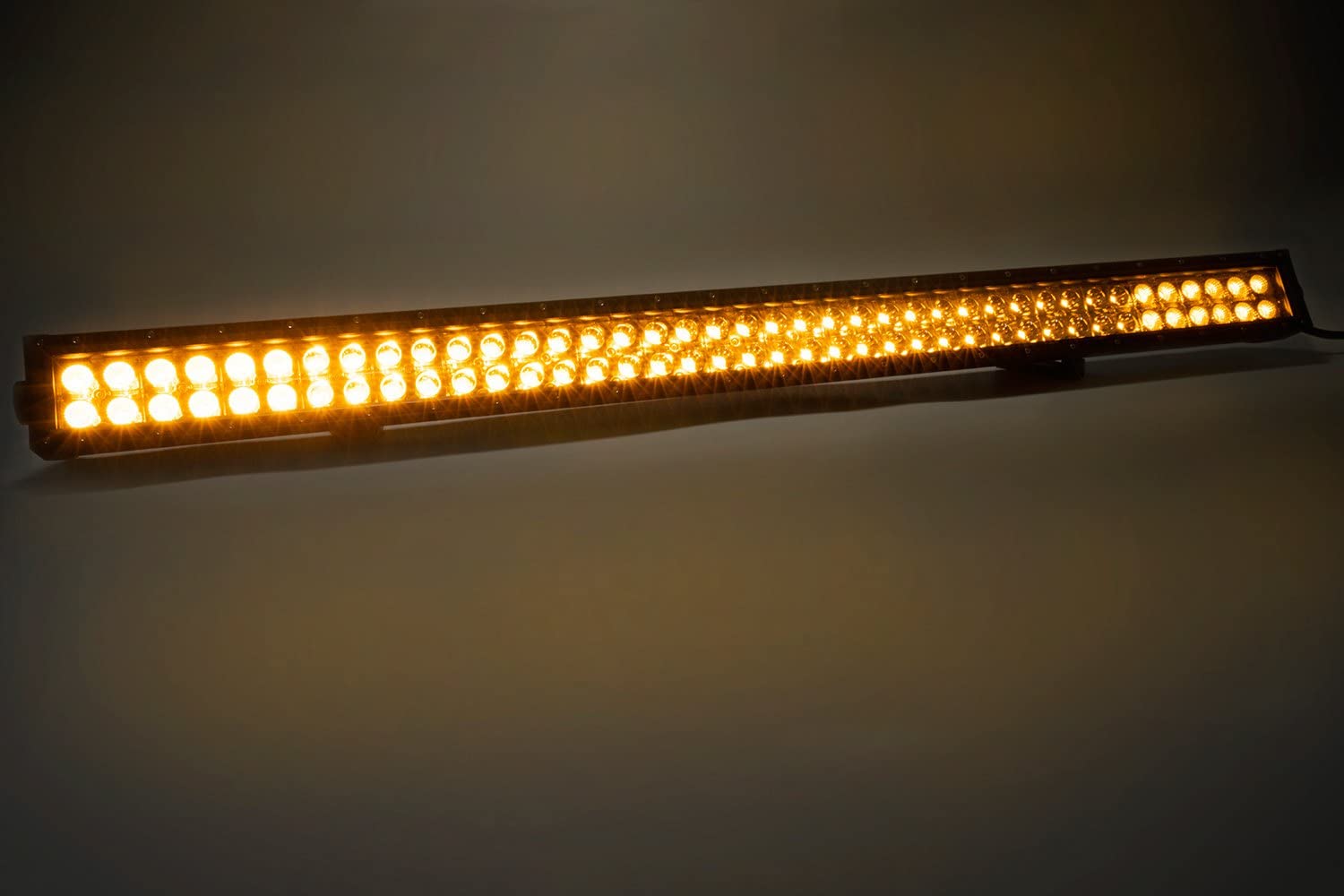 Amber/White Southern Truck 77050 50" Led Light Bar, Dbl Row, Combo Flood/Beam 72W (Dt Harness 79900, 79904) 18,000 Lumens