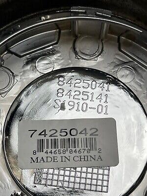 7425042 Pro Comp Wheels Center Cap 4.25 in. 2 pc. Push Thru Chrome Center Cap