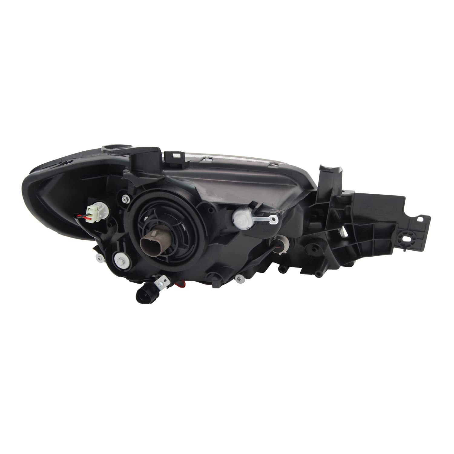 Right TYC Headlight Assembly Compatible with 2003-2004 Mitsubishi Outlander