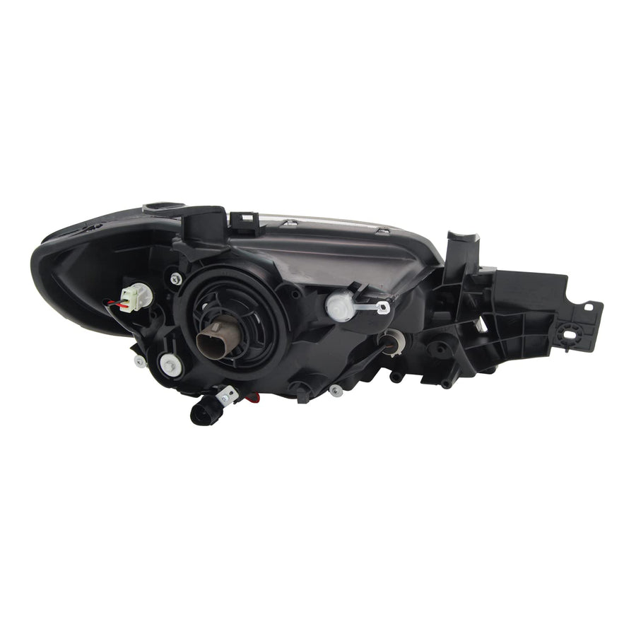 Right TYC Headlight Assembly Compatible with 2003-2004 Mitsubishi Outlander
