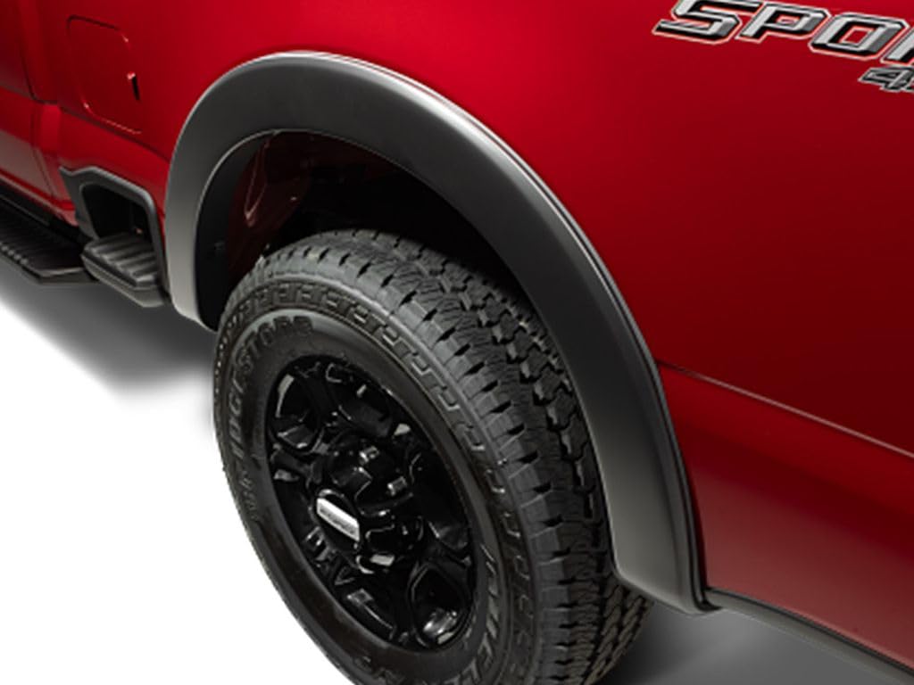 Husky Liners Fender Flares OE Style | Fits 2017-2022 Ford F-250 Super Duty; Ford F-350 Super Duty, 4 pcs. | Black - 2802944