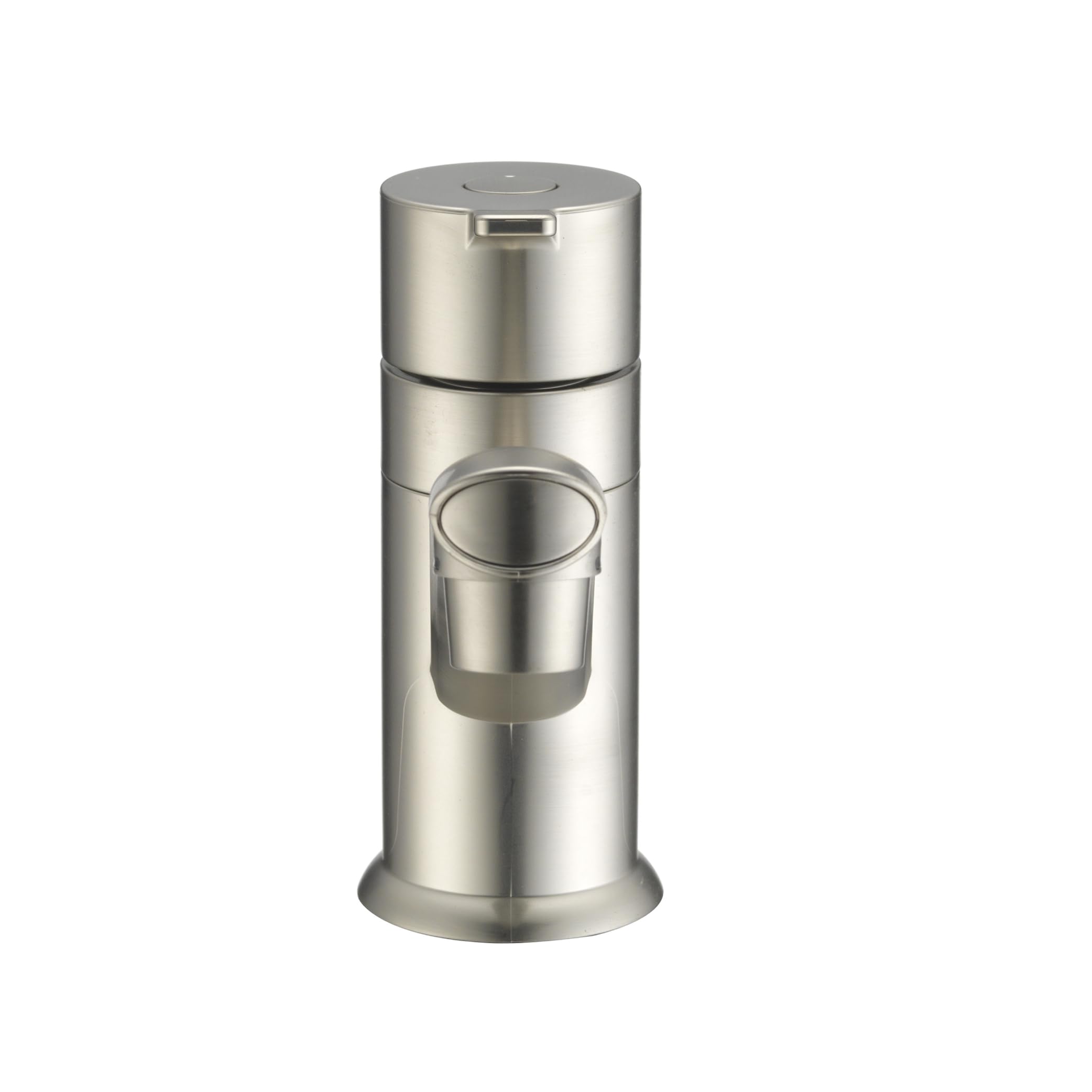 Dura Faucet RV Streamline (DF-PL200M-SN) Single Lever Lavatory Faucet – Satin Nickel, 1-Hole Centerset Sink Faucet with Deck Plate, Leak-Free Ceramic Cartridge, Lead-Free, Easy Installation
