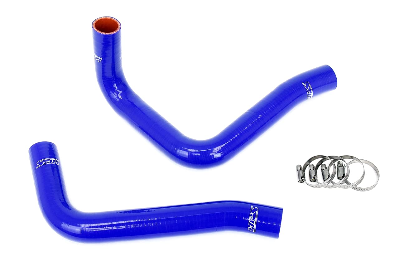 3-ply HPS Blue Reinforced Silicone Radiator Coolant Hose Kit 57-2094-BLUE