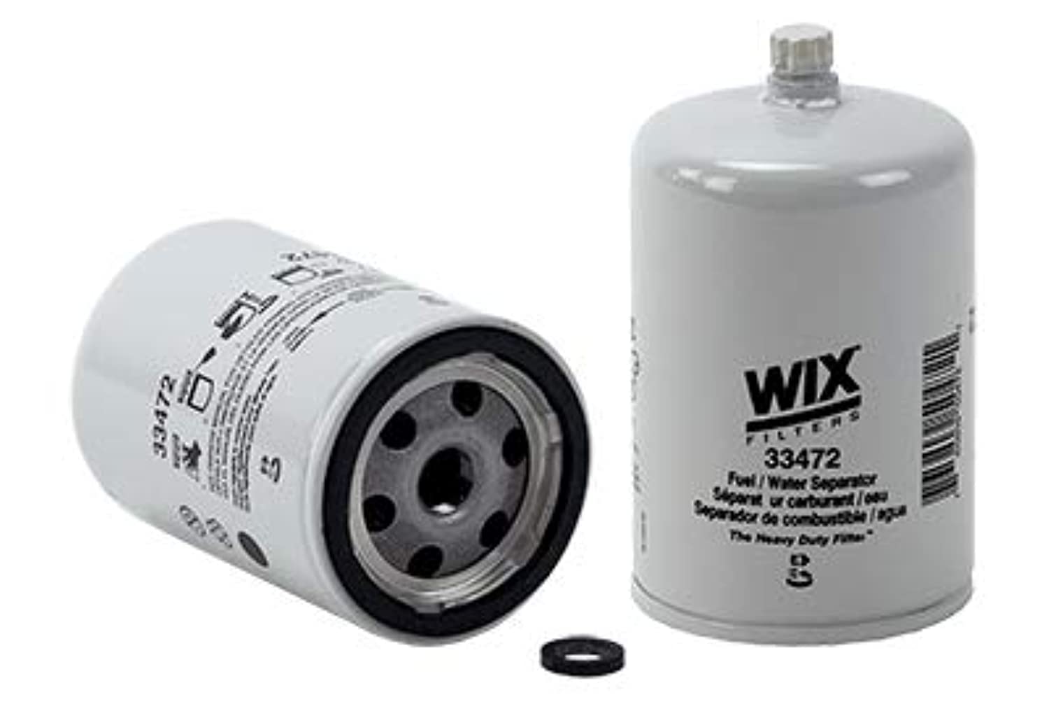 33472 WIX Filters Heavy Duty Spin On Fuel Water Separator, Pack of 1