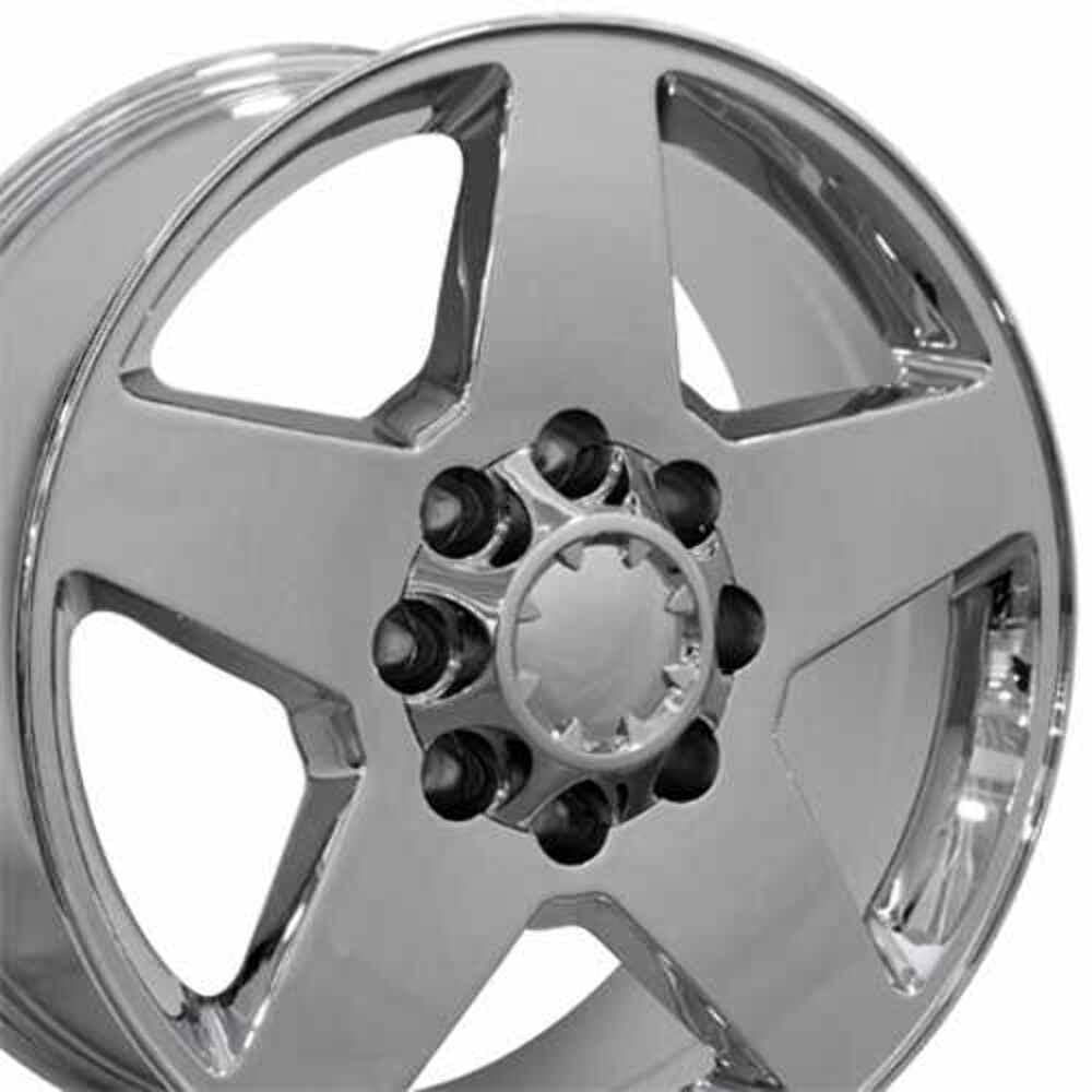 Chrome Wheel OE Wheels LLC CV91A-20085-8650-12C Painted (20 x 8.5 inches /8 x 165 mm, 12 mm Offset)
