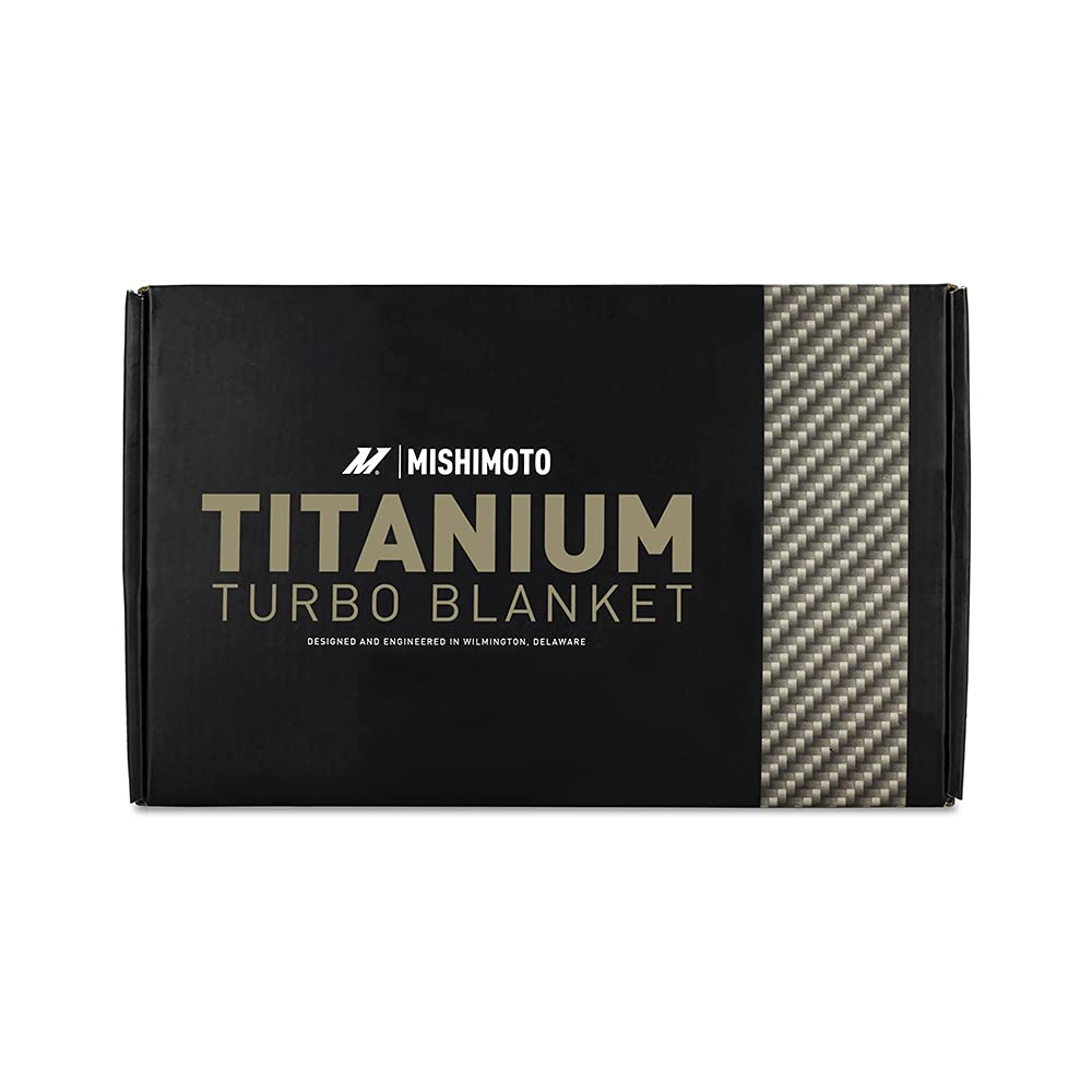 Mishimoto Titanium Turbo Blanket MMTB-RAM-04, Compatible With Dodge Ram 5.9L Cummins 2004.5-2009