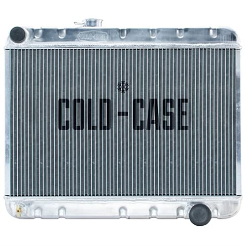 W/AC 66-67 GTO Aluminum Radiator MT Cold Case Radiators