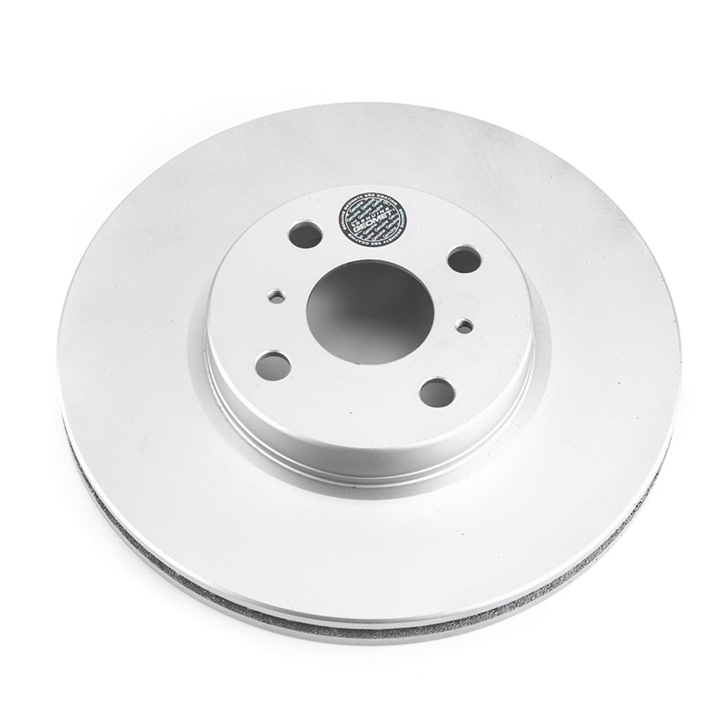 Power Stop Front JBR1546EVC Evolution Genuine Geomet Coated Brake Rotor For Toyota Yaris 2012-2018 [Model Specific]